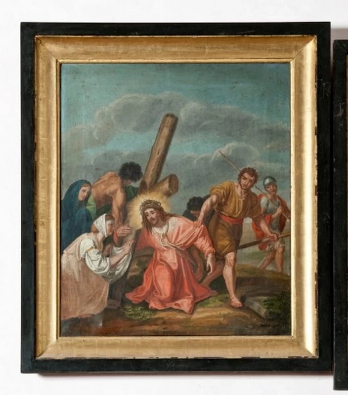 Via crucis - Gesù Cristo asciugato dalla Veronica